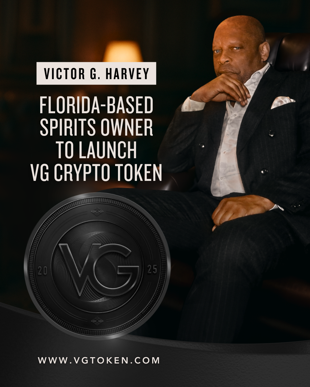 Visionary entrepreneur Victor G. Harvey, the force behind Victor George Spirits and the upcoming Victory Building, is breaking new ground by launching his own VG crypto token.